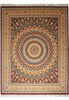 Load image into Gallery viewer, 8 x 10 Fasinating Dom Design colors Silk Handmade Rug #PIX-59385