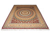 Load image into Gallery viewer, 8 x 10 Fasinating Dom Design colors Silk Handmade Rug #PIX-59385