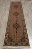 Load image into Gallery viewer, 2.6 x 10.1 Tabriz Mahi Runner Wool and Silk Handmade Rug #F-4480