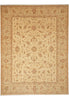 Load image into Gallery viewer, 8 x 10.4 Beige Gold Natural Wool Quality Chobi Peshawar Area Rug #F-4482