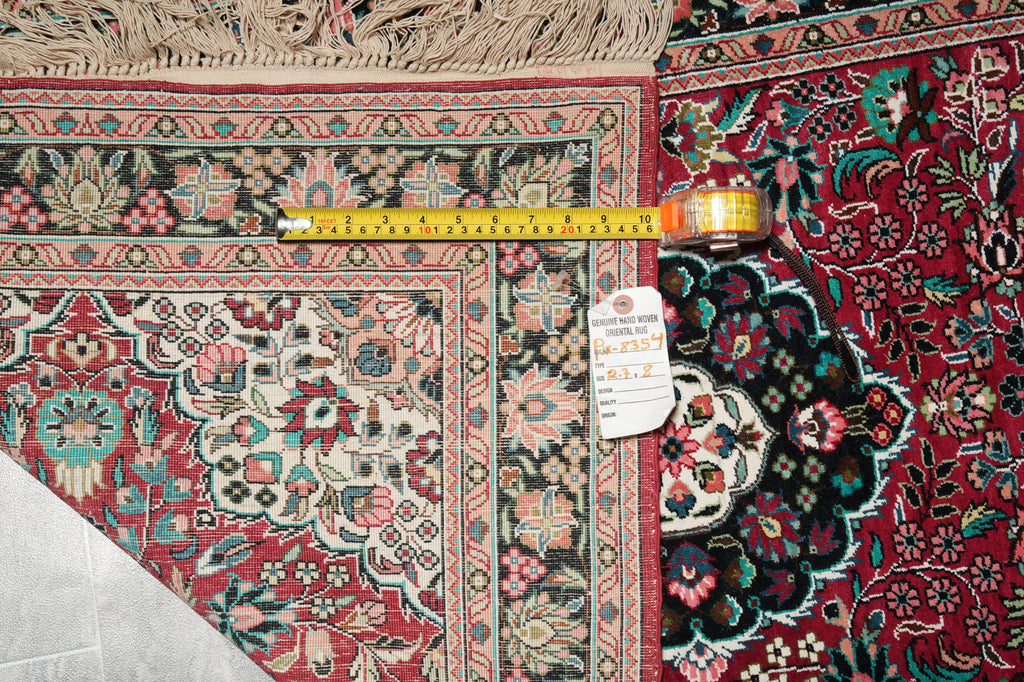 8' Feet Runner Silk Handmade #PIX-8354