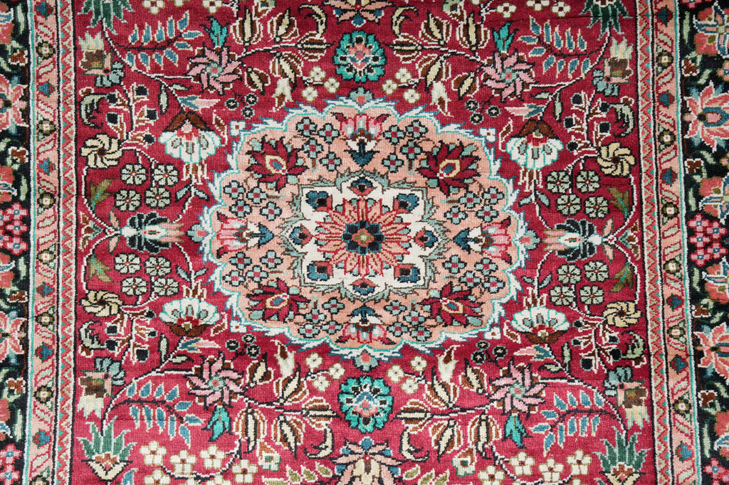 8' Feet Runner Silk Handmade #PIX-8354