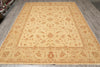 Load image into Gallery viewer, 8 x 10.4 Beige Gold Natural Wool Quality Chobi Peshawar Area Rug #F-4482
