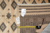 Load image into Gallery viewer, 4 x 5.8 Hand-Knotted Bokhara Jaldar Rug Geometric Diamond Pattern  #B-75631