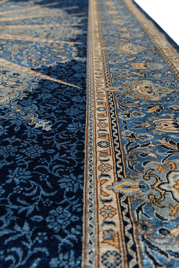 5 x 7 Elegant Handmade Silk Rug #PIX-59489