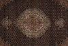 Load image into Gallery viewer, 5 x 6.4 Authentic Fine Quality Persian Mahi Tabriz Wool &amp; Silk Rug 400 KPSI Iran #B-74985