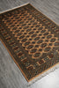 Load image into Gallery viewer, 4 x 6 Hand-Knotted Beige Bokhara Rug #F-3125
