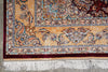 Load image into Gallery viewer, 6.6 x 10 Burgundy Bamboo Silk Turkish Rug Elegant - view 14
