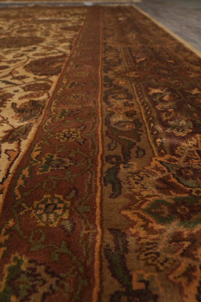 9 x 12 Quality Jaipur Handmade Rug Dense Natural Wool #F-4484