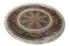 Load image into Gallery viewer, 5 x 5 Round Silk Handmade Rug #PIX-59500