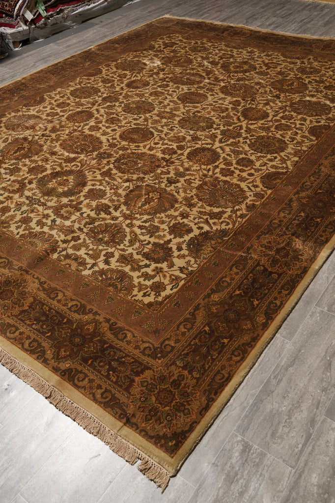 9 x 12 Quality Jaipur Handmade Rug Dense Natural Wool #F-4484