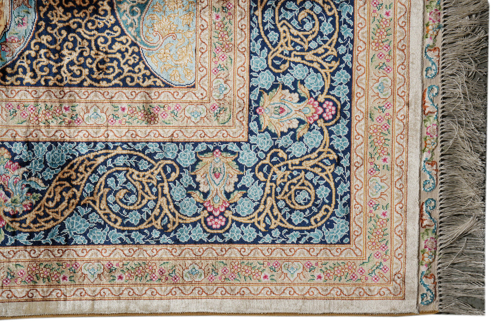 6x9  Silk Handmade Rug #PIX-59043