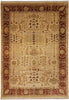 Load image into Gallery viewer, 8.7 x 12.1 Beige Gold Rust Chobi Peshawar Handmade Rug #B-72553