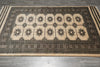 Load image into Gallery viewer, 4 x 6.7 Jaldar Bokhara Rug Hand-Knotted Modern #B-75628