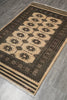 Load image into Gallery viewer, 4 x 6.7 Jaldar Bokhara Rug Hand-Knotted Modern #B-75628
