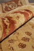 Load image into Gallery viewer, 8.7 x 12.1 Beige Gold Rust Chobi Peshawar Handmade Rug #B-72553