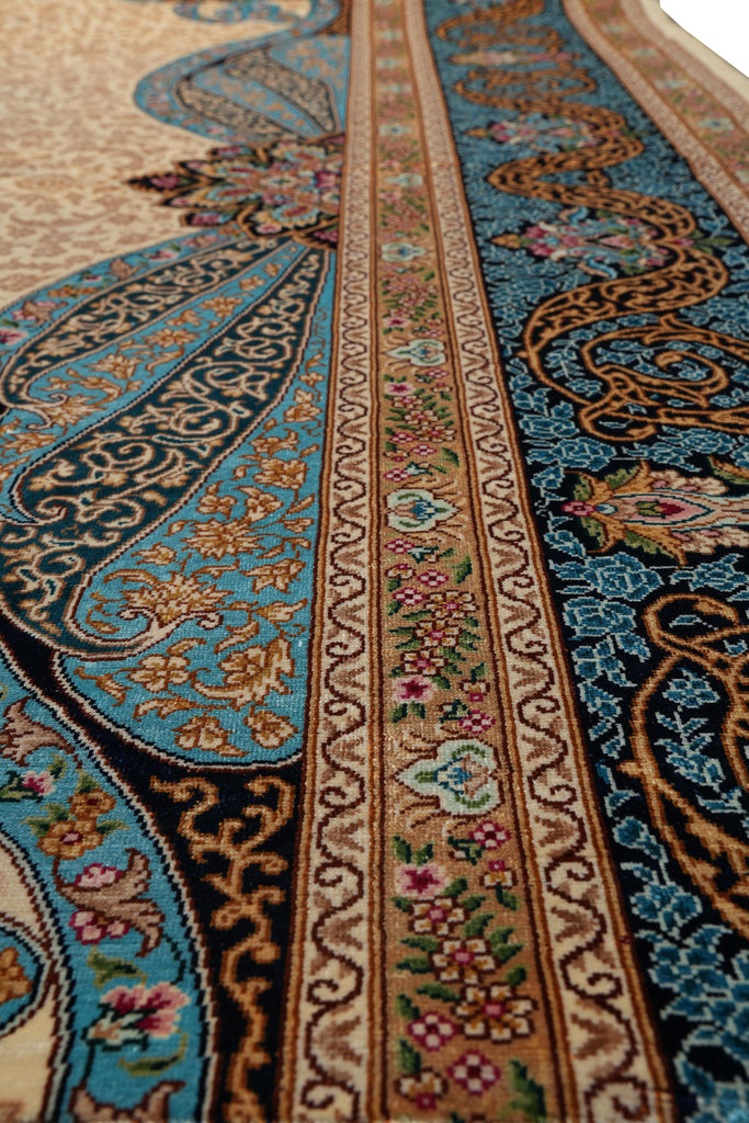 6x9  Silk Handmade Rug #PIX-59043