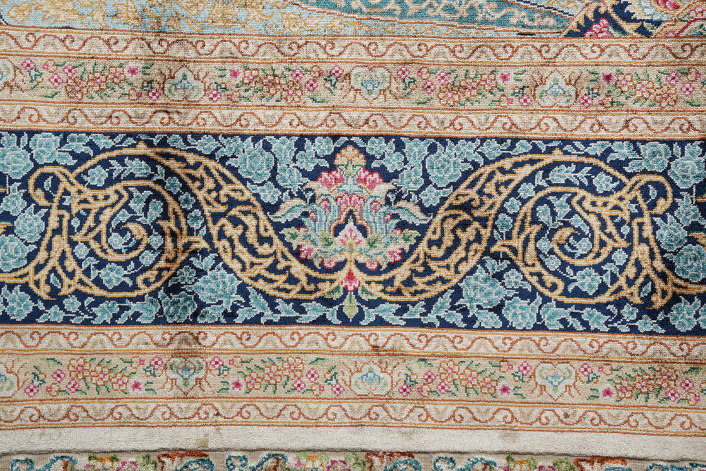 6x9  Silk Handmade Rug #PIX-59043