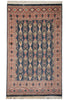 Load image into Gallery viewer, 4 x 6.3 Hand-Knotted Paksiatn Jaldar Rug Slate BLue #PIX-19612
