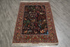 Load image into Gallery viewer, 3.8 x 5.3 Signed Fine Persian Esfahan Rug Wool and Silk on Silk 500 KPSI Paradise Animals #F-3364