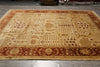 Load image into Gallery viewer, 8.7 x 12.1 Beige Gold Rust Chobi Peshawar Handmade Rug #B-72553