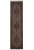 Load image into Gallery viewer, 10 Fine Rug Authentic Persian Tabriz Mahi Runner Wool and Silk 400 KPSI #PIX-10757