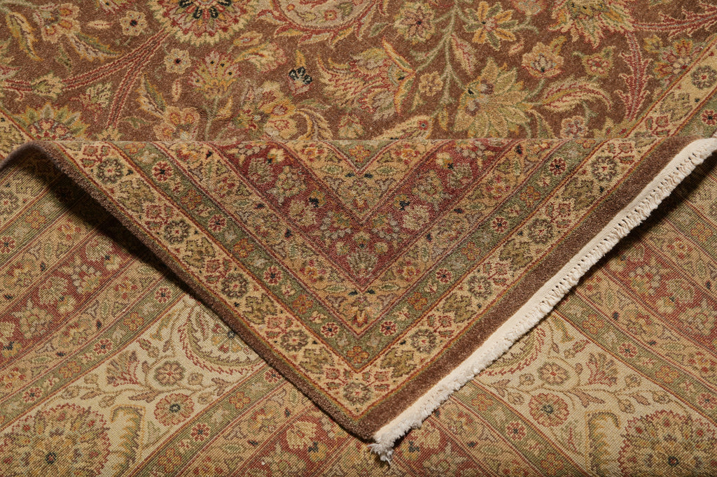 9.1 x 11.9 Great Rug Natural Wool Earthy Neutral Warm Colors Haji Jaili #PIX-805-24