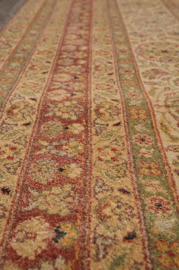 9.1 x 11.9 Great Rug Natural Wool Earthy Neutral Warm Colors Haji Jaili #PIX-805-24