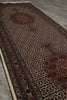 Load image into Gallery viewer, 10 Fine Rug Authentic Persian Tabriz Mahi Runner Wool and Silk 400 KPSI #PIX-10757