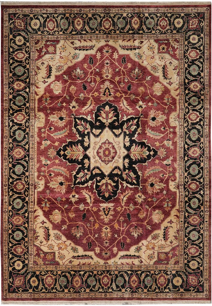 9 x 12 New Serapi Chobi Peshawar Rug #F-4485