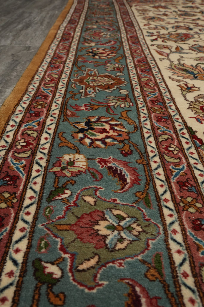 6.6 x 10.6 Authentic Quality Persian Handmade Iran Tabriz Rug 400 Kpsi - view 10