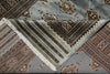 Load image into Gallery viewer, 4 x 6 Slate Blue Hand-Knotted Jaldar Bokhara Rug #F-3126