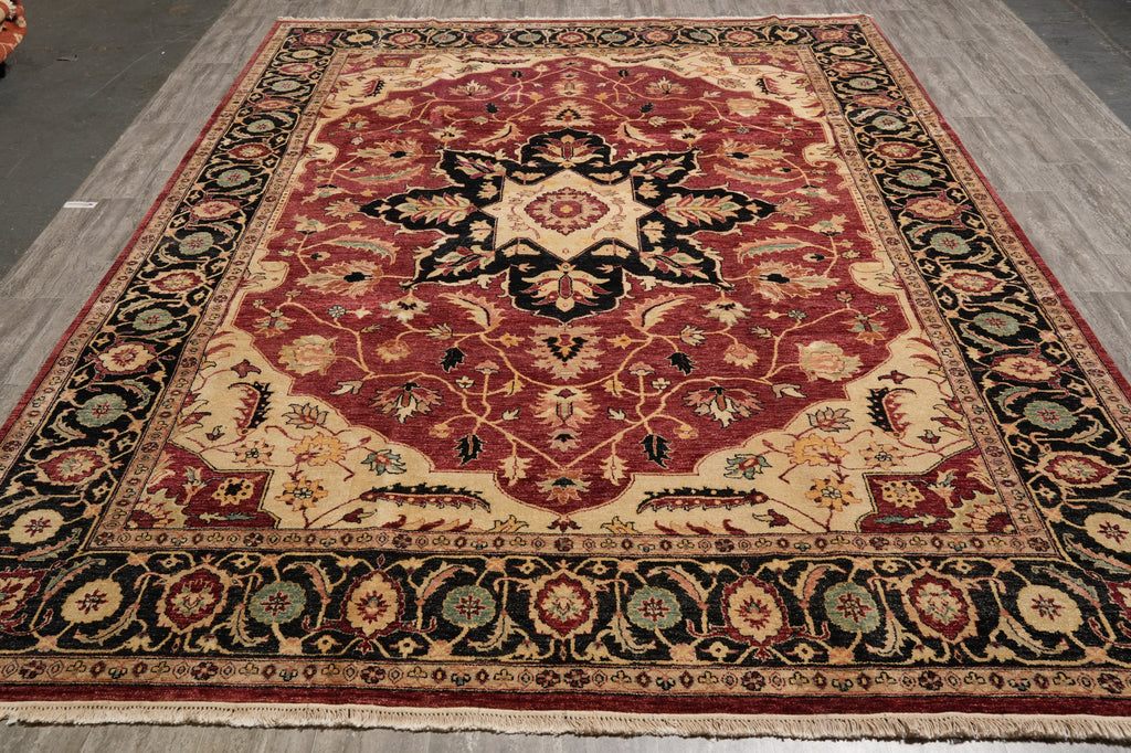 9 x 12 New Serapi Chobi Peshawar Rug #F-4485