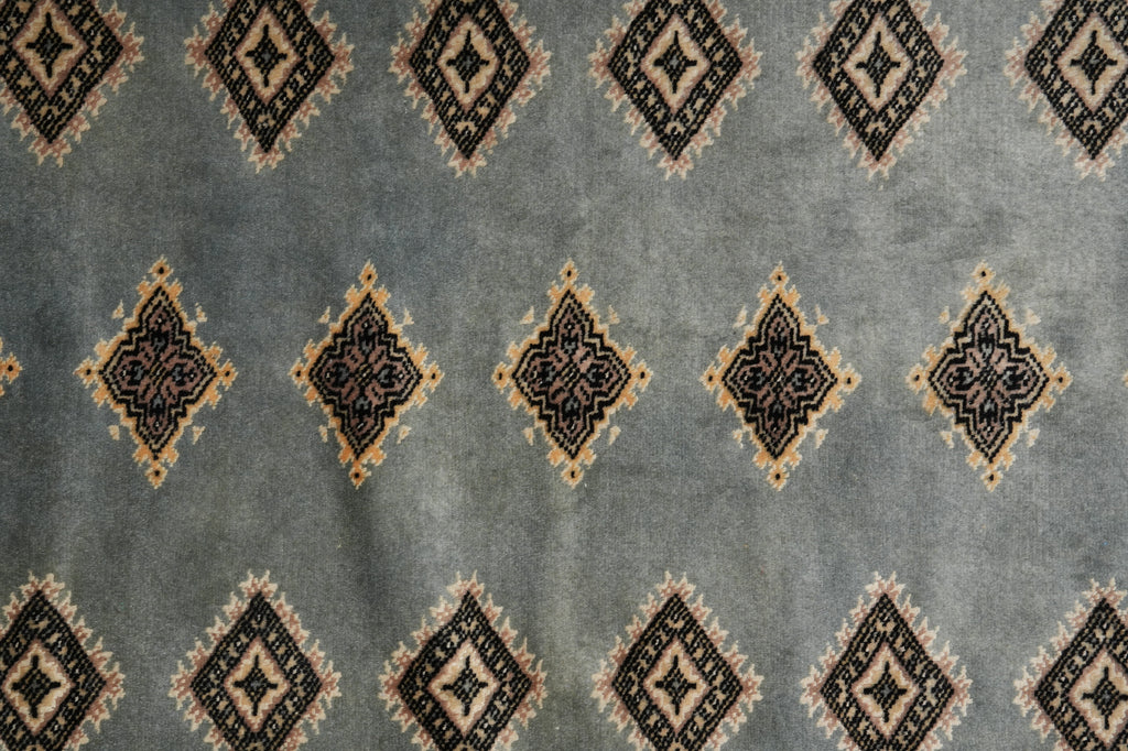 4.7 x 6.6 Bokhara Jaldar Rug Slate Blue #F-3127