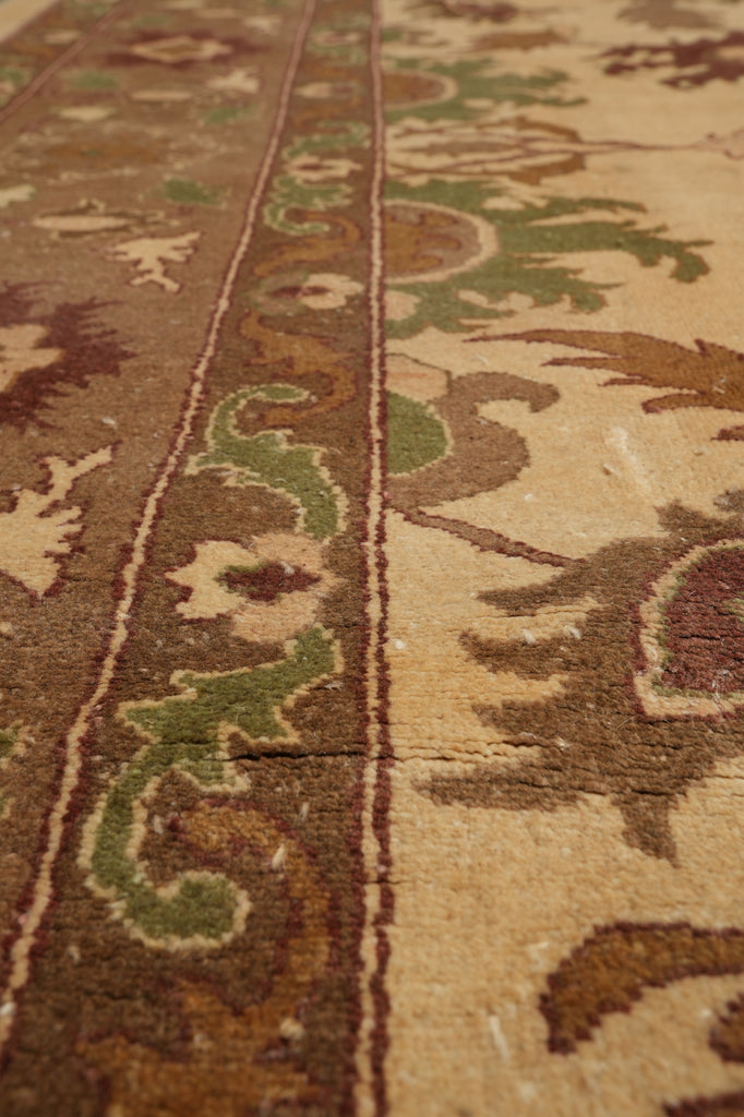 8.5 x 10.10 New Oushak Rug Beige Brown #PIX-25753