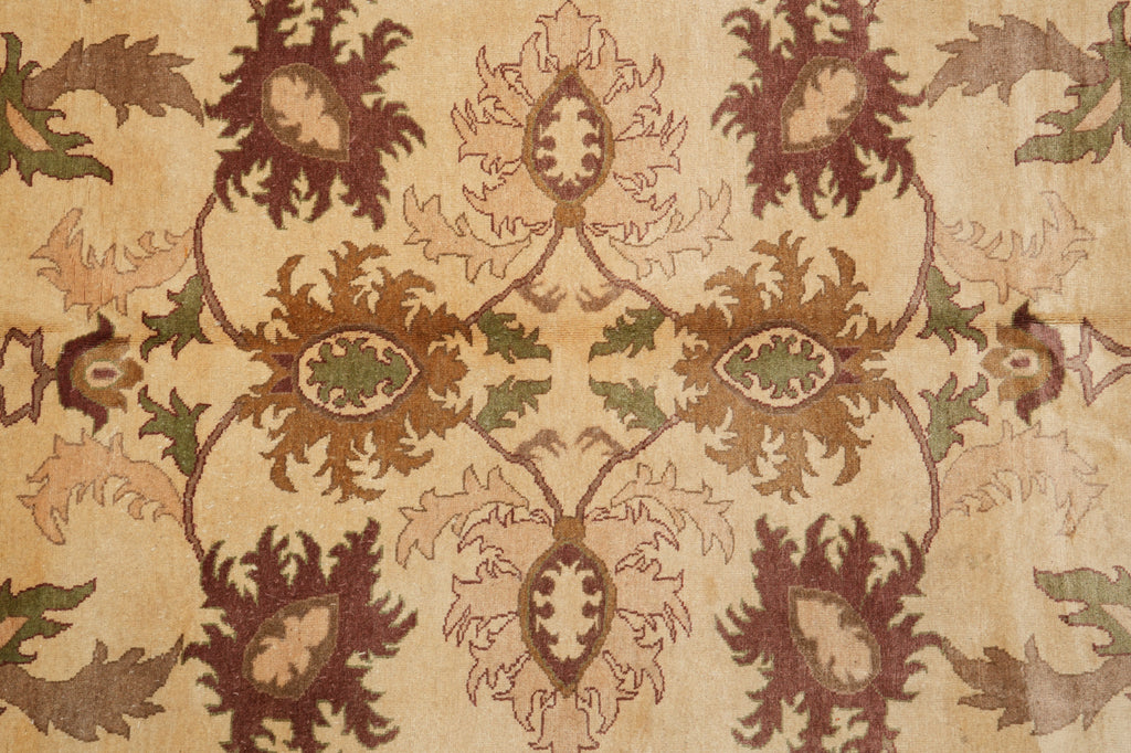 8.5 x 10.10 New Oushak Rug Beige Brown #PIX-25753