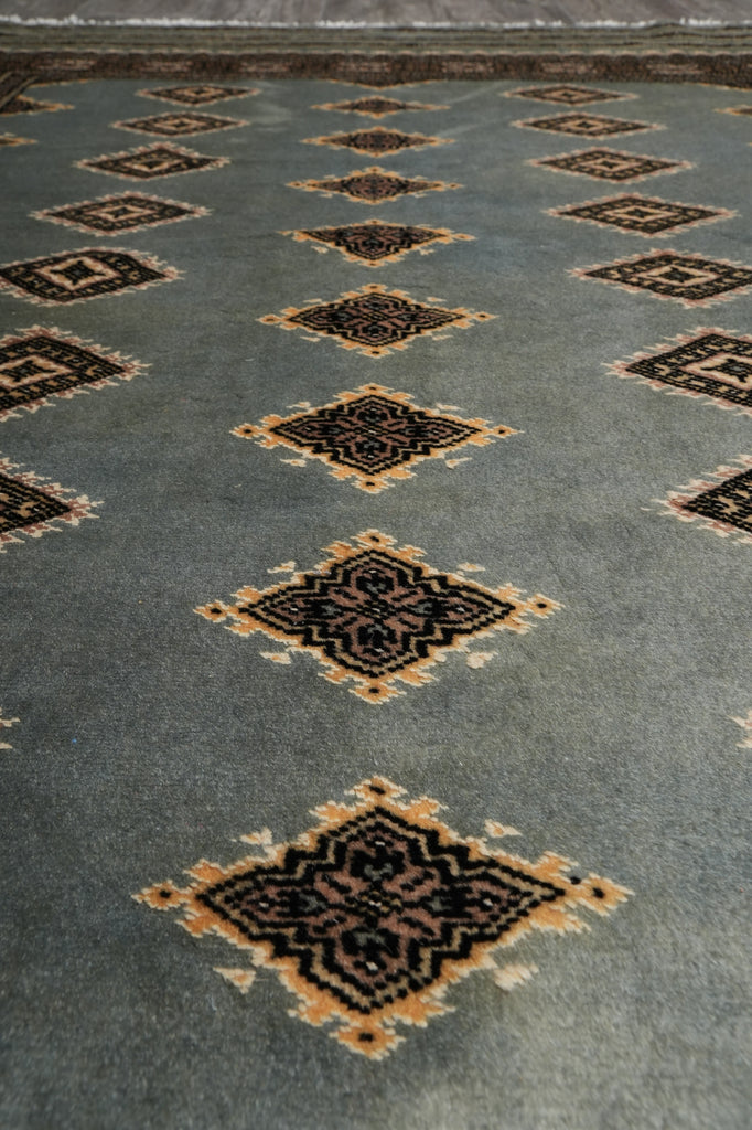 4.7 x 6.6 Bokhara Jaldar Rug Slate Blue #F-3127