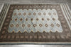 Load image into Gallery viewer, 4.7 x 6.6 Bokhara Jaldar Rug Slate Blue #F-3127