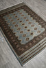 Load image into Gallery viewer, 4.7 x 6.6 Bokhara Jaldar Rug Slate Blue #F-3127
