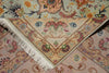 Load image into Gallery viewer, 6 x 10 Blue Fine Persian Tabriz Rug Wool and Silk - view 10