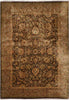 Load image into Gallery viewer, 9 x 12.3 Olive Green Handmade Jaipur Rug  Dense Lustrous Wool