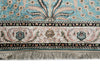 Load image into Gallery viewer, 4 x 6 Silk Prayer Rug Turquoise #PIX-28633