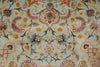 Load image into Gallery viewer, 6 x 10 Blue Fine Persian Tabriz Rug Wool and Silk - view 7