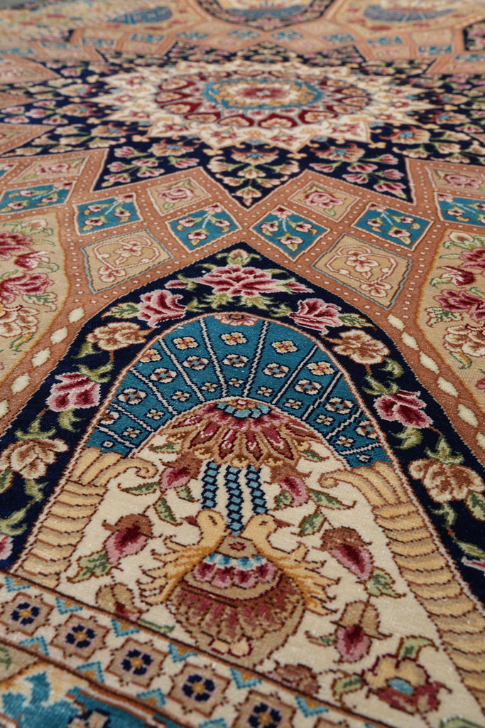4 x 6  Dom Of Esfahan Silk Rug #PIX-56756
