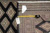 Load image into Gallery viewer, 4 x 6 Black Hand-Knotted Jaldar Bokhara Wool Silk Touch #B-75634