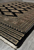 Load image into Gallery viewer, 4 x 6 Black Hand-Knotted Jaldar Bokhara Wool Silk Touch #B-75634