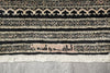 Load image into Gallery viewer, 4 x 6 Black Hand-Knotted Jaldar Bokhara Wool Silk Touch #B-75634