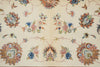Load image into Gallery viewer, 6.7 x 10 Fine Aunthentic Signed Wool &amp; Silk Persian Tabriz Rug 400 KPSI - Iran #PIX-21981