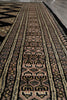 Load image into Gallery viewer, 4 x 6 Black Hand-Knotted Jaldar Bokhara Wool Silk Touch #B-75634