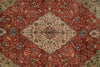 Load image into Gallery viewer, 6.9 x 10 Authentic Persian Tabriz Tabataba Rug Hunting Deer's Birds - view 7